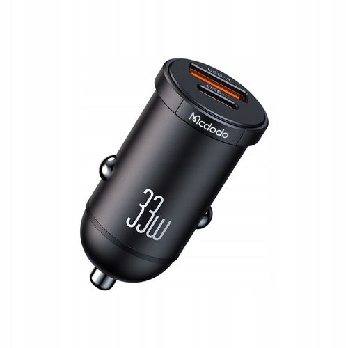 MCDODO MOCNA SZYBKA ŁADOWARKA SAMOCHODOWA DO TELEFONU 2X USB USB-C 33W LED na Arena.pl