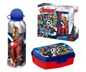 Bidon + Śniadaniówka AVENGERS Zestaw
