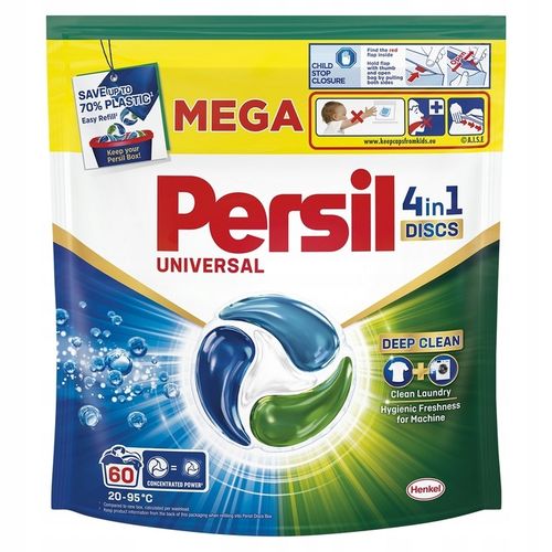 Persil Discs Color Regular Kapsułki do Prania 4w1 Mix 60 szt. x2 na Arena.pl