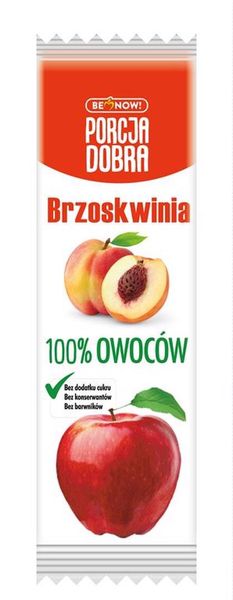 Pocja Dobra Przekąska jabłko-brzoskwinia 16 g zdjęcie 2