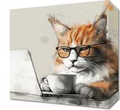 Obraz 30x30cm Nie przed Kawusią