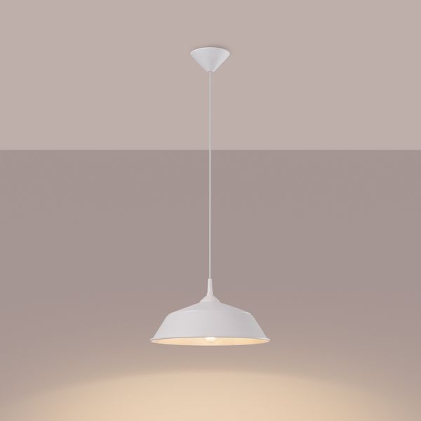 Lampa wisząca FRIKA biała zdjęcie 3