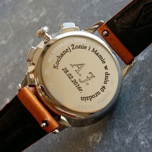 Grawerowanie na zegarku | Prezent dla Każdego na Arena.pl