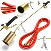 Palnik gazowy do PAPY dekarski opalania zgrzewania chwastów długi 85cm