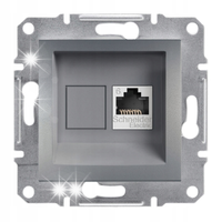 GNIAZDO KOMPUTEROWE RJ45 SCHNEIDER ASFORA STAL