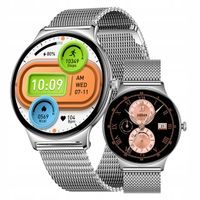 Smartwatch Colmi V89 srebrny stalowy 1.43" AMOLED rozmowy BT 100 trybów