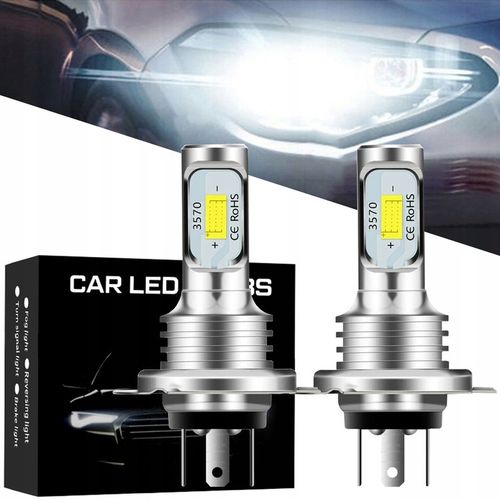 2x ŻARÓWKI LED H4 CSP LIGHT 400% 12V CAN BUS E11 8000lm do Yamaha Honda BMW na Arena.pl