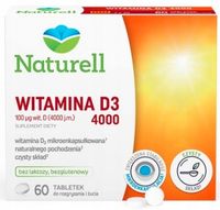 Naturell Witamina D3 4000 60 tab. do ssania