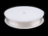 ŻYŁKA ELASTYCZNA OKRĄGŁA PRZEZROCZYSTA 0,8MM 1SZT