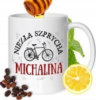 Kubek Dla Michaliny Koleżanki Przyjaciółki Prezent Z Nadrukiem Biały 330Ml