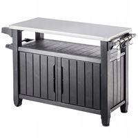 Keter Stół Grillowy Barek Schowek Ogrodowy 183L xl