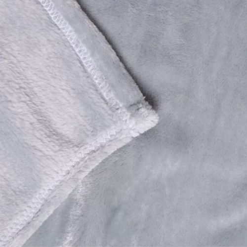 KOC GŁADKI NA PREZENT NARZUTA NA ŁÓŻKO PLED 200X220 CM SZARY CIEPŁY DUŻY na Arena.pl