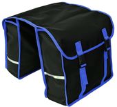 SAKWA NA BAGAŻNIK ROWEROWY, TORBA ROWEROWA 2x15L
