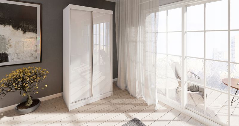 Szafa Dwudrzwiowa PARIS 100 cm zdjęcie 4