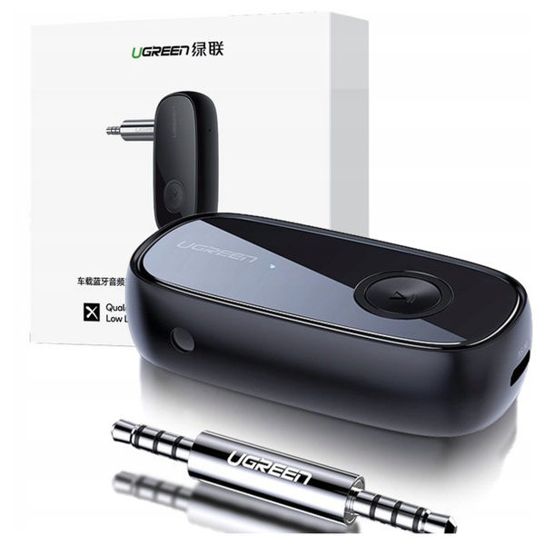 Adapter audio Bluetooth 5.0 UGREEN CM279, aptX (czarny) zdjęcie 1