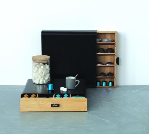 Szufladka na kapsułki Nera czarna na Arena.pl