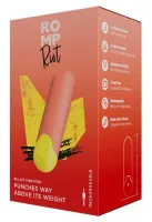 romp riot mini wibrator pocisk 7 cm usb, silikonowy, dyskretny