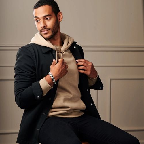 BRANSOLETKA MĘSKA SREBRNA PANCERKA GRUBA BRANSOLETA 15MM 96G GRAWER GRATIS na Arena.pl