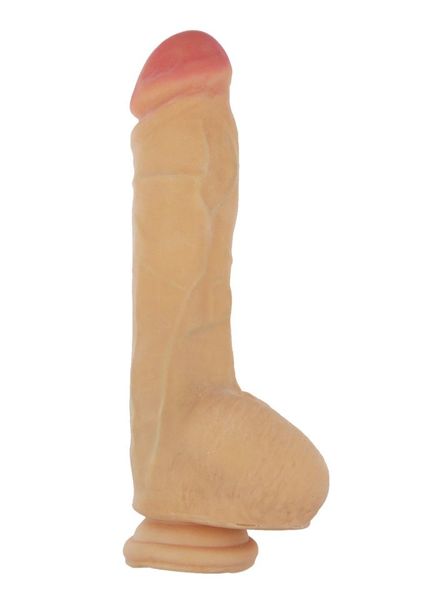 Wyginany Duży I Gruby Penis Cyberskóra - Loveclonex Dionizos 9,5" zdjęcie 3