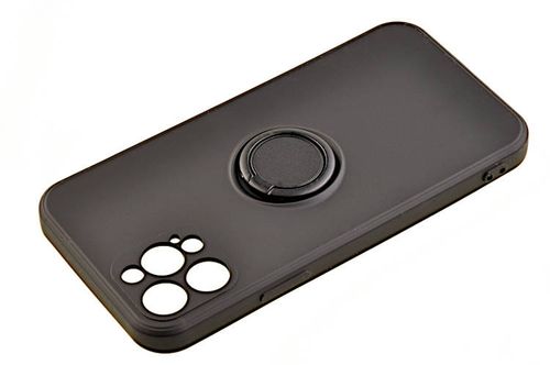 Etui Pastel Ring do Apple iPhone 12 Pro czarny na Arena.pl