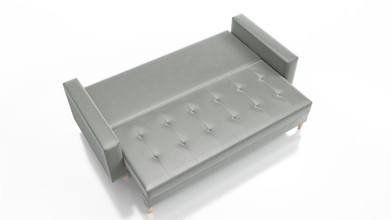 Kanapa SCANDI rozkładana, na sprężynach zdjęcie 10