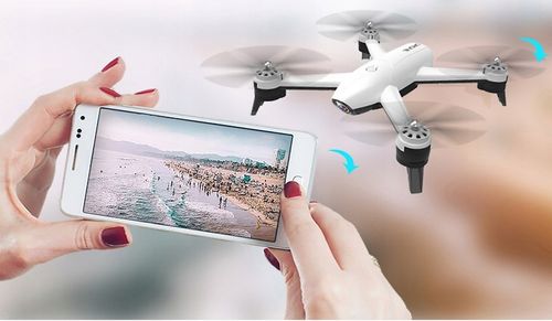 DRON SG106 PODWÓJNA KAMERA 4K HD WIFI FPV CZARNY PRO MINI RC 2 KAMERY FLY na Arena.pl