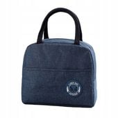 Torba termiczna LUNCH BOX na jedzenie Śniadaniowa  E27_B_Granatowy