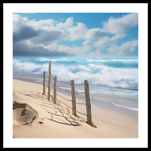 Plakat 60x60cm Szepty Oceanu zdjęcie 3