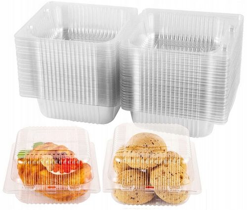 POJEMNIKI ALI25C NA CIASTO OPAKOWANIE CUKIERNICZE 50SZT 164 /148 /82 na Arena.pl