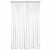 Firana gotowa na taśmie AIDEN 300x270 Eurofirany biała