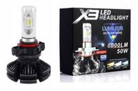 ŻARÓWKA MOTOR QUAD LED H16 5202 12000lm X3 ZES 50W 12V 24V CANBUS 1szt