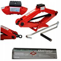 Podnośnik samochodowy trapezowy lewarek guma1,5 t 1500 kg KD384