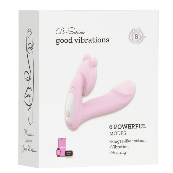 Silicone Vibrator 3 Speeds, 6 FrequenciesFinger Function, Heating + App zdjęcie 2