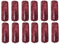 BATON WOŁOWY MIĘSO MROŻONE DLA PSA 100% BARF 10KG 20 x 0,5KG WOŁOWE KARMA