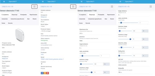 Czujnik Radar Obecności Jasności 230V ZigBee Kąt 120° TUYA OXT ZigBee2MQTT na Arena.pl