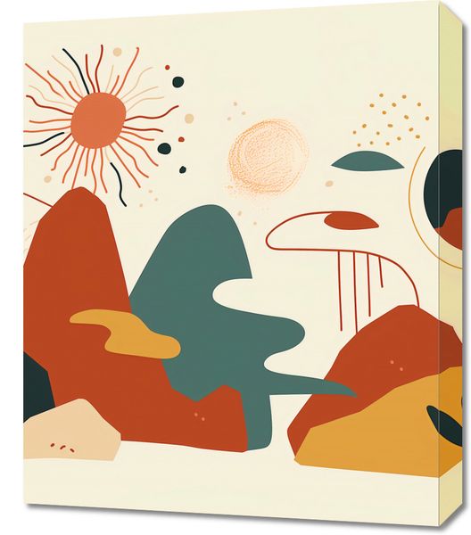 Obraz 50x60cm Kosmos Barw zdjęcie 1