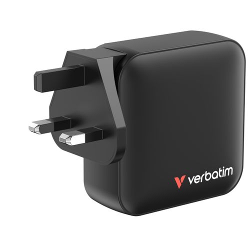 Ładowarka ścienna Verbatim Mini GaN 165W 3xUSB-C PD 1xUSB-A QC 3.0 na Arena.pl