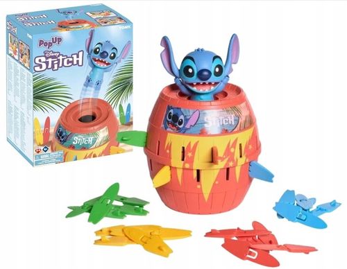 TOMY GRA ZRĘCZNOŚCIOWA POP UP DISNEY LILO & STITCH gra dla dzieci +4 lata na Arena.pl