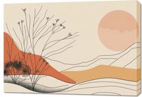 Obraz 100x70cm Pustynna Wydma