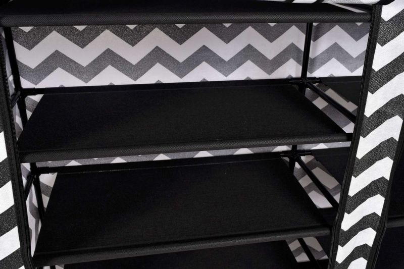Szafa tekstylna na buty Gabi - zebra zdjęcie 9