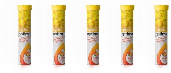 Hydrooptima Junior Tabletki Musujące 20 sztuk zdjęcie 1