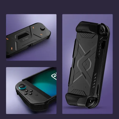 etui tech-protect carbonox na nintendo switch 2 - czarne na Arena.pl
