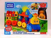 MEGA BLOKS pociąg ABC z dźwiękiem FWK22 /2