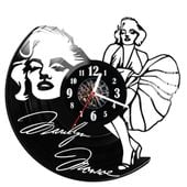 Zegar ścienny z płyty winylowej Marilyn Monroe 17.14