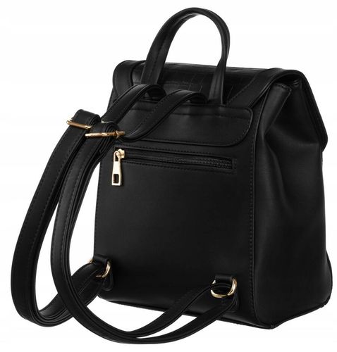 klasyczny plecak damski ze skóry ekologicznej - rovicky na Arena.pl