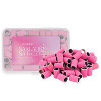 ABA GROUP Nakładki na frezy WALEC gradacja #120 - 100 sztuk