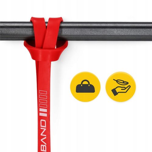 GUMY TAŚMY OPOROWE POWER BAND DO ĆWICZEŃ TRENING FITNESS ZESTAW 5 szt. na Arena.pl