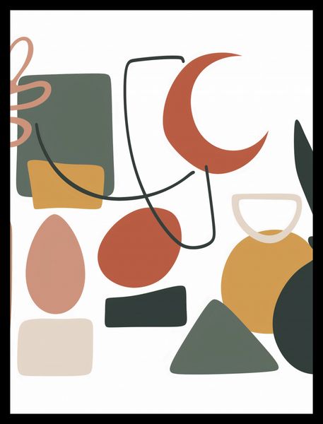 Plakat 60x80cm Formy Wyzwolone zdjęcie 2