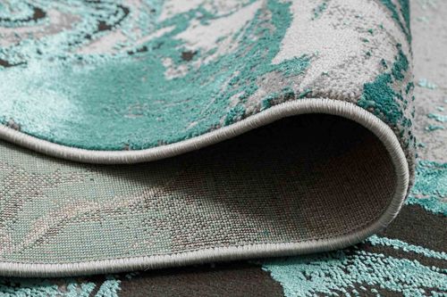 RUG/LU/WELLI/ABSTRACT/GREEN+ANTHRACITE/140x190 na Arena.pl