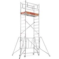 Rusztowanie aluminiowe jezdne składane FARAONE 5,70m